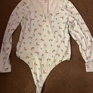 VS PINK bodysuit shirt size XL